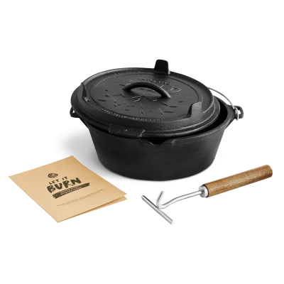Dutch Oven & gietijzeren koekenpan Dutch Oven & gietijzeren koekenpan