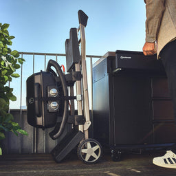 Image 63199890538877 WAYNE draagbare balkongrill met 2 branders inclusief trolley