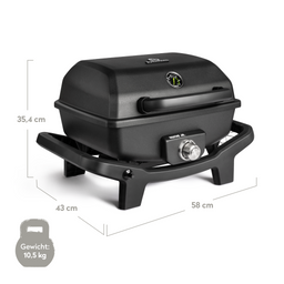 Image 64771868295549 WAYNE balkonbarbecue 1-pits incl. trolley