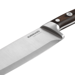 Acaciahouten snijplank met RAGNAR keukenmes