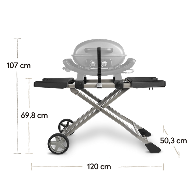 Trolley voor WAYNE gasbarbecue