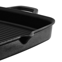 Gietijzeren grillpan