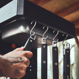 Grillbestek roestvrij staal 4 stuks.