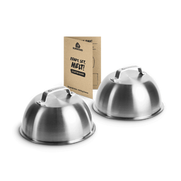 Hamburgersmeltklok set van 2