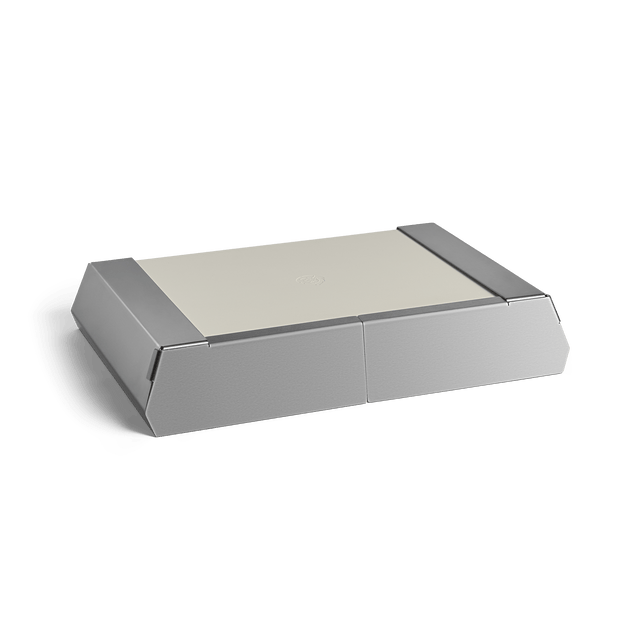 Achteraanzicht van pizzahulpstuk