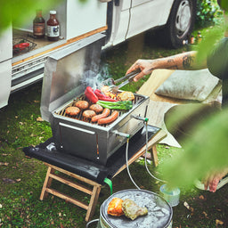 JONES opvouwbare gasbarbecue met 2 branders