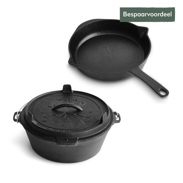 Dutch Oven & gietijzeren koekenpan