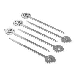 Hamburger satéstokjes set van 6