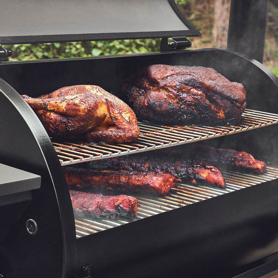 FLINT pellet smoker van Burnhard