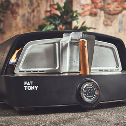 Fat TONY met geplaatst hitteschild