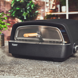 Hitteschild voor TONY gas pizzaoven